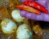 Foto langkah ke 4 dari resep 757. Tahu Telur Bumbu Kuning.