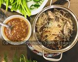 Hình bước làm 6 của món Cá nục hấp cuốn bánh tráng