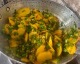 A picture of step 3 of Spring onion potato.
