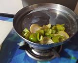 A picture of step 1 of Nawabi Paneer.
