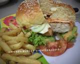 Chicken burger 🍔🍟 langkah memasak 7 foto