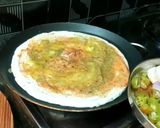 A picture of step 2 of Dosa Sandwich which is Simple and Tasty.