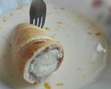 Májkrémes, rántott kifli recept fázis 4 fotója