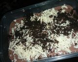 Foto langkah ke 4 dari resep Oreo Coklat Cheese Cake.