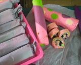 Foto langkah ke 9 dari resep Steamed roll cake.