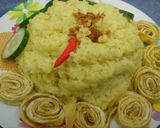 Foto langkah ke 3 dari resep Nasi Kuning (nasi sisa semalam).