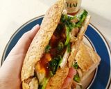 Hình bước làm 5 của món Bánh Mì Thịt Gà Xé dễ ợt/ Easy Chicken Banh Mi