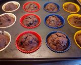 Málnás-áfonyás muffin recept fázis 5 fotója