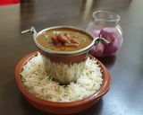 A picture of step 9 of Jammu Style Rajma In Desi Ghee.