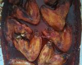 Mézes - BBQ szószos csirkeszárnyak recept fázis 4 fotója