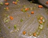 A picture of step 1 of Sausage and porcini ragu with buckwheat polenta.