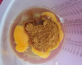 Foto del paso 3 de la receta: Bizcocho de chocolate con cheesecake de fresa (bajo en azúcar)