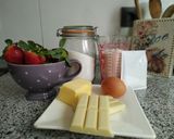 Foto del paso 1 de la receta Galletas de fresa y chocolate blanco