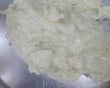 A picture of step 3 of Lauki(dudhi) ka halwa with instant khoya.