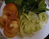 A picture of step 4 of Beef and Chicken Shawarma Wraps.