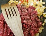 A picture of step 3 of My Ground Minced Beef, Spicy One Pan Meal. 😀.