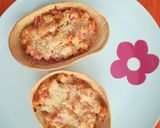Foto del paso 8 de la receta: Barquitas cremosas de pollo y verduras gratinadas