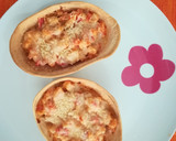 Foto del paso 8 de la receta: Barquitas cremosas de pollo y verduras gratinadas