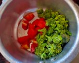 A picture of step 1 of Broccoli tomato soup.