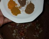 A picture of step 3 of Minced meat biryani.