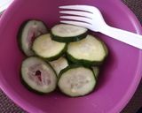 A picture of step 4 of Homemade Pickled cucumber slices.