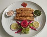 A picture of step 11 of Seekh kabab.