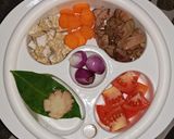 Foto langkah ke 1 dari resep Asem - Asem Hati Ayam (menu 1 tahun +) simple banget.