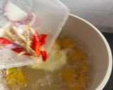 Gambar langkah 2 resipi Masak Lemak Labu, Sawi dan Pucuk Suhun.