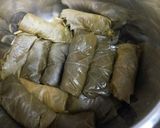 A picture of step 6 of Stuffed Grape Leaves Batch 5.