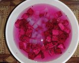 Foto langkah ke 4 dari resep 3. es buah naga merah #godarecook_zweger.