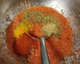 A picture of step 3 of White mutter chaat.