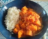 Une image de l'étape 3 de Patate douce tikka massala.
