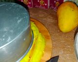 A picture of step 7 of Mango Crepe Cake 🥭.