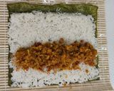 A picture of step 10 of Pork floss shrimp roll.