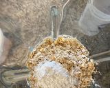 Foto del paso 1 de la receta: Hotcakes avena 🥞
