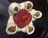 Meatball cheese pizza recipe step 5 photo