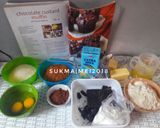 Foto langkah ke 1 dari resep 6.Chocolate Custard Muffin #Pekaninspirasi.