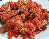 Foto langkah ke 4 dari resep Sambal Ikan Patin Goreng.