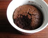 A picture of step 6 of Coffee Chocolate Fondant.
