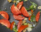 A picture of step 4 of Matki sprout Pulao.