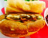 Hình bước làm 5 của món Bánh mì chạo tôm, thịt quay vét tủ