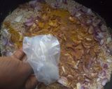 A picture of step 3 of Dambun cous cous.
