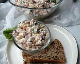Sałatka z makaronem krok przepisu 1 zdjęcie