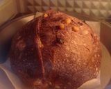 Foto langkah ke 20 dari resep Orange Peel Double Choco Sourdough Bread 74% (Open Bake Method).