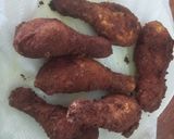 A picture of step 5 of Tumeric Crumb Coated Chicken.