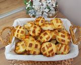 Hagymás, burgonyás pogácsa recept fázis 3 fotója