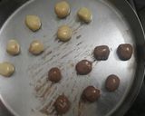 A picture of step 4 of Chocolate kaju roll.
