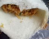 A picture of step 2 of Bread cone pakora.