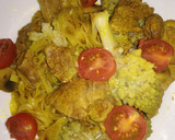 Foto del paso 4 de la receta: Fideos con romanesco y ternera