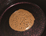 A picture of step 4 of Simple chocolate pancake.